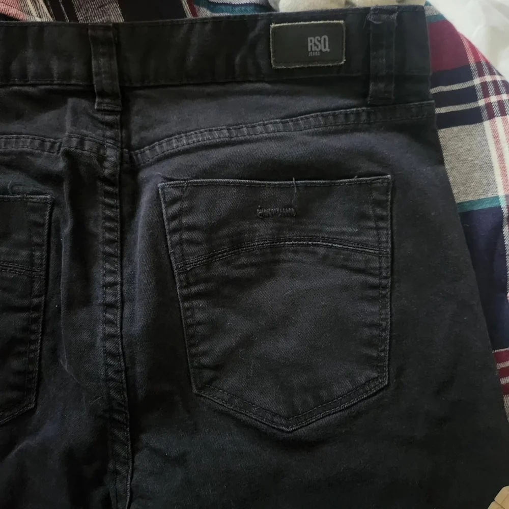 RSQ Black London Skinny Jeans 34 x 32